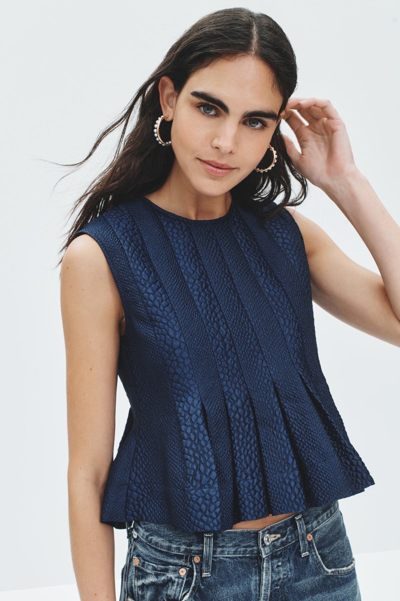 Fayetta Embossed Tank Top by Sea New York - Photo 0