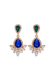 Cerulean Plume Earrings by Slate & Willow Accessories
