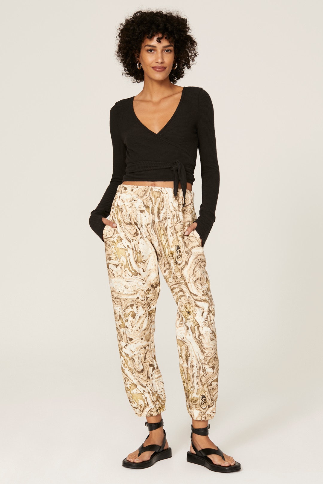 Reversible Wrap Sweater by Spiritual Gangster 0