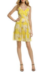 Canary Hydrangea Dress by Trina Turk