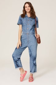 Boiler Denim Jumpsuit by WRANGLER