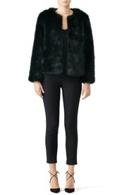 Waddy Faux Fur Coat by ba&sh