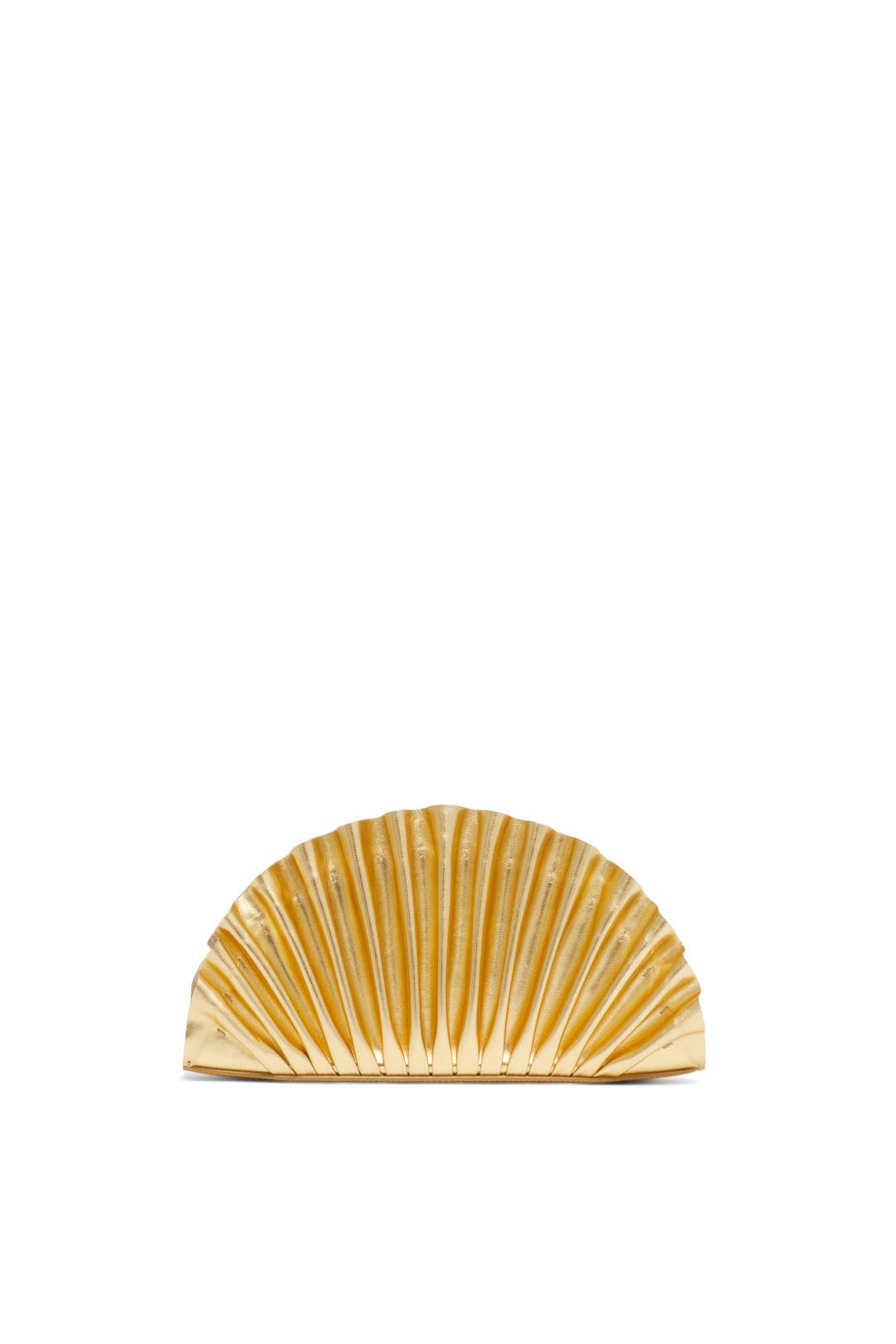 Nala Metallic Fan Clutch by Cult Gaia Accessories for 70 Rent the Runway
