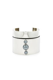 Grey Pearl Stud Cuff  by Danielle Nicole