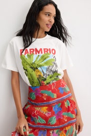 From Brasil To The World Relaxed T-Shirt by FARM Rio