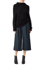 Cozy Funnel Neck Knit by HALSTON