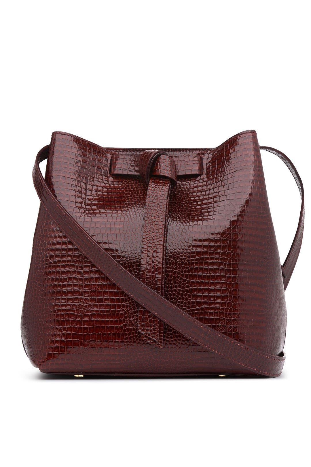 Burgundy Bella Bucket Bag by L.K. Bennett Accessories 0