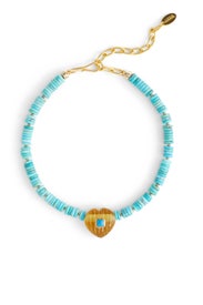 Gemini Collar Necklace by Lizzie Fortunato