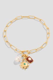 Helios Charm Necklace by Lizzie Fortunato