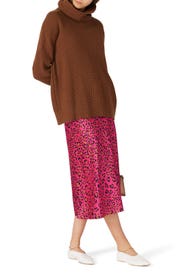 Fion Cheetah Skirt by Milly
