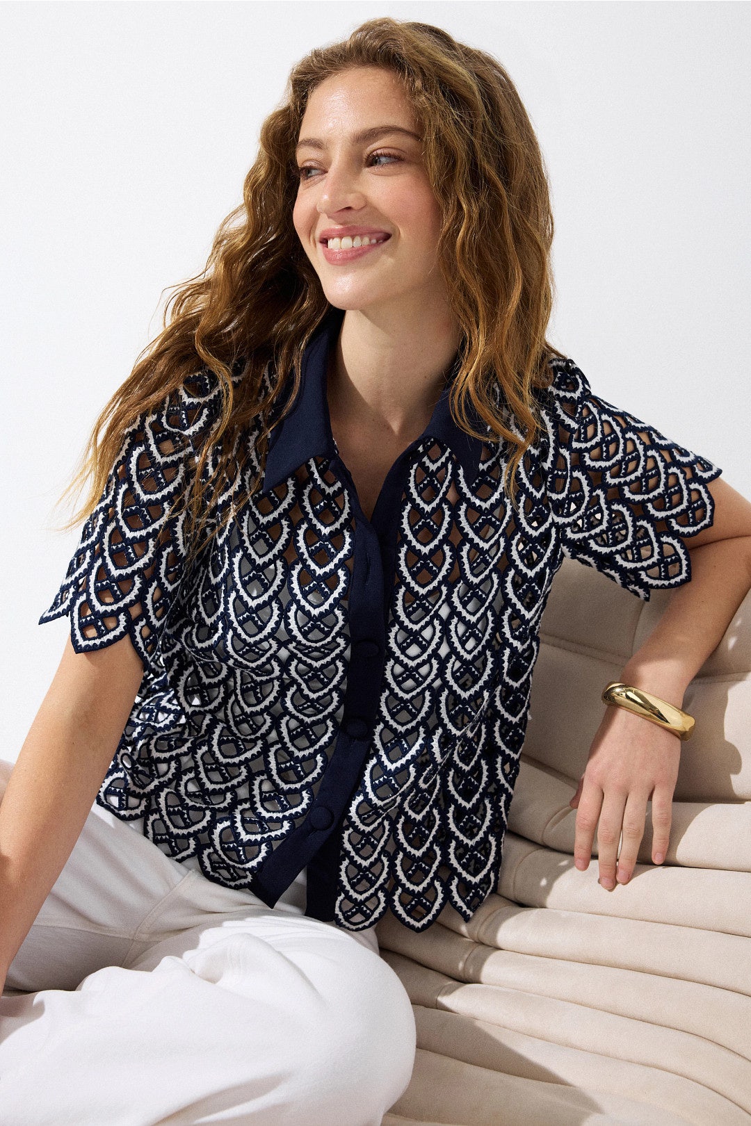 Addison Lace Top by Milly 0