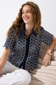 Addison Lace Top by Milly