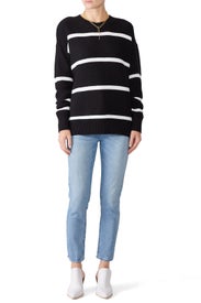 Allure Stripe Sweater by Shilla