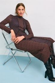 Mixed Print Jersey Midi Dress by Sea NY x RTR