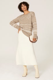 Fair Isle Intarsia Sweater by Thakoon x RTR