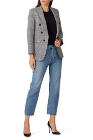 Printed Bexley Dickey Blazer by Veronica Beard