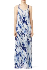 Printed Etta Maxi Dress by Waverly Grey