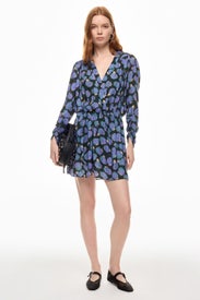Reveal Roses Lavender Dress by Zadig & Voltaire