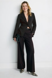 Azra Twill Cinched Blazer by French Connection