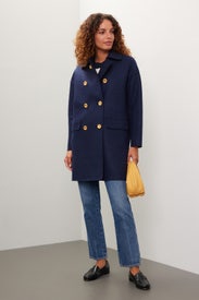 Mac Peacoat by Harris Wharf London