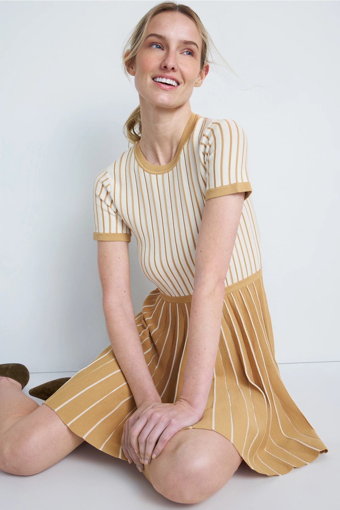 Two Tone Pleated Mini Dress by Jason Wu x RTR | Rent the Runway