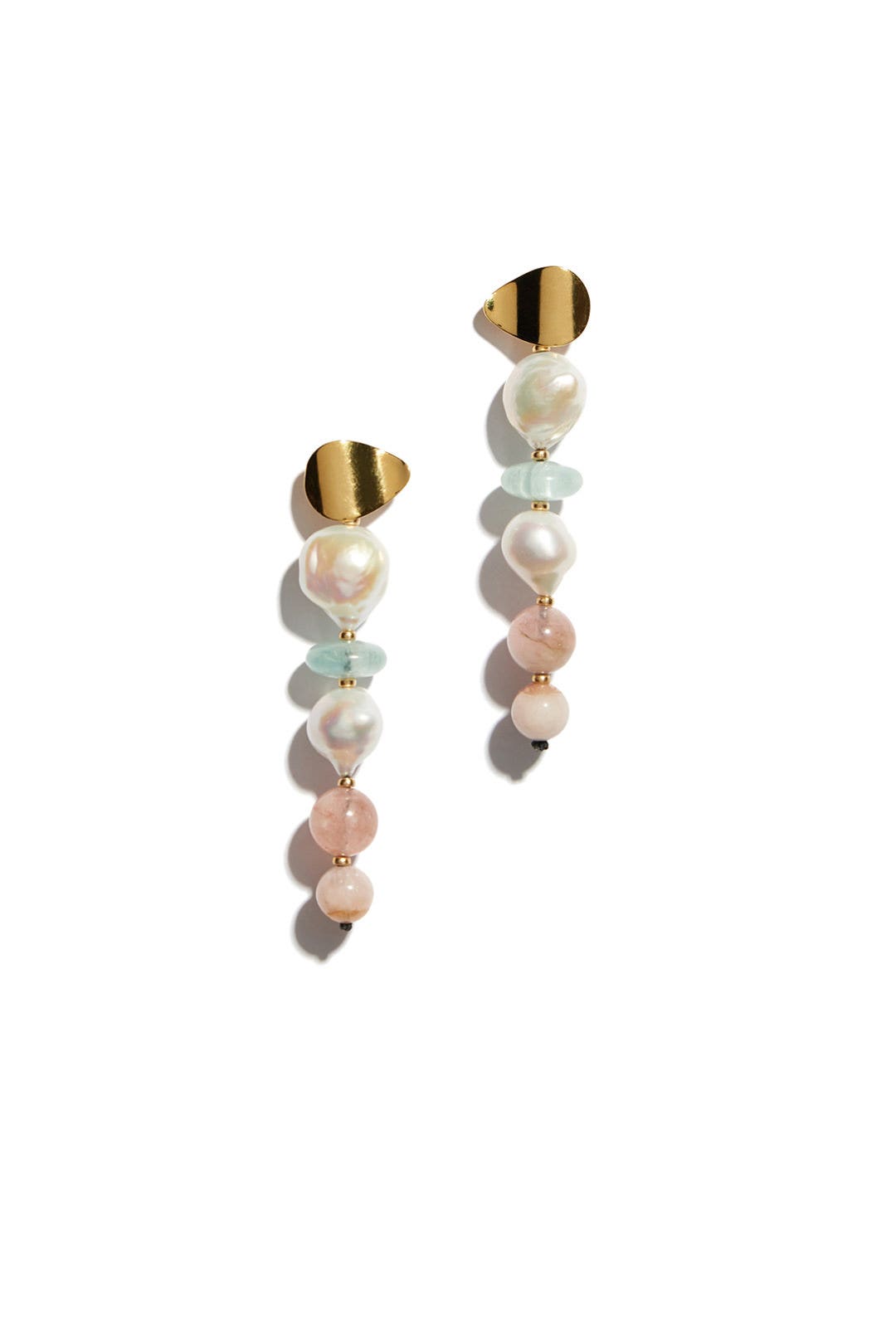 Pastel Column Earrings by Lizzie Fortunato