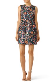 Fancy Flower Printed Dress by RED Valentino