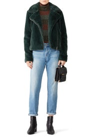 Pine Henderson Faux Fur Jacket by Rebecca Minkoff