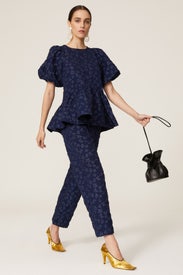 Isra Jacquard Pants by STINE GOYA