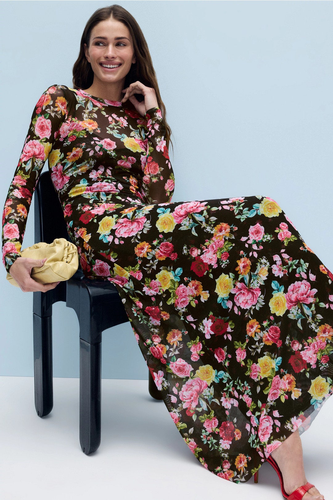 Paola Floral Maxi Dress by AFRM 0