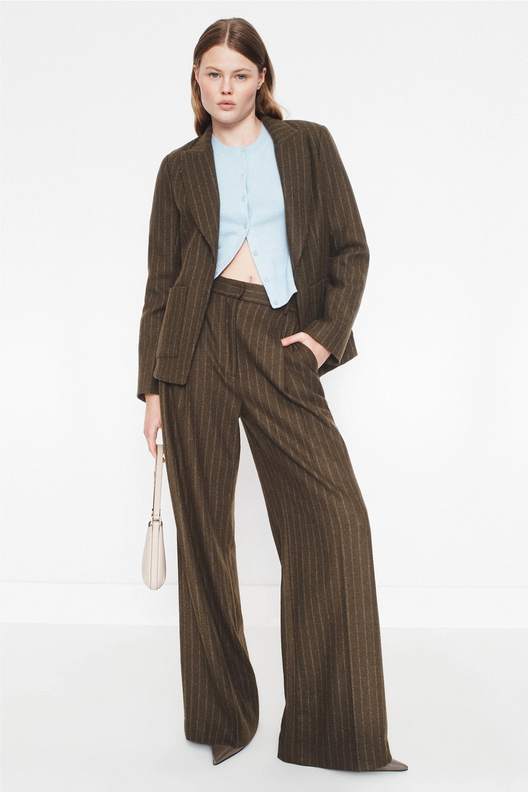 Single Pleat Trouser by Argent 0