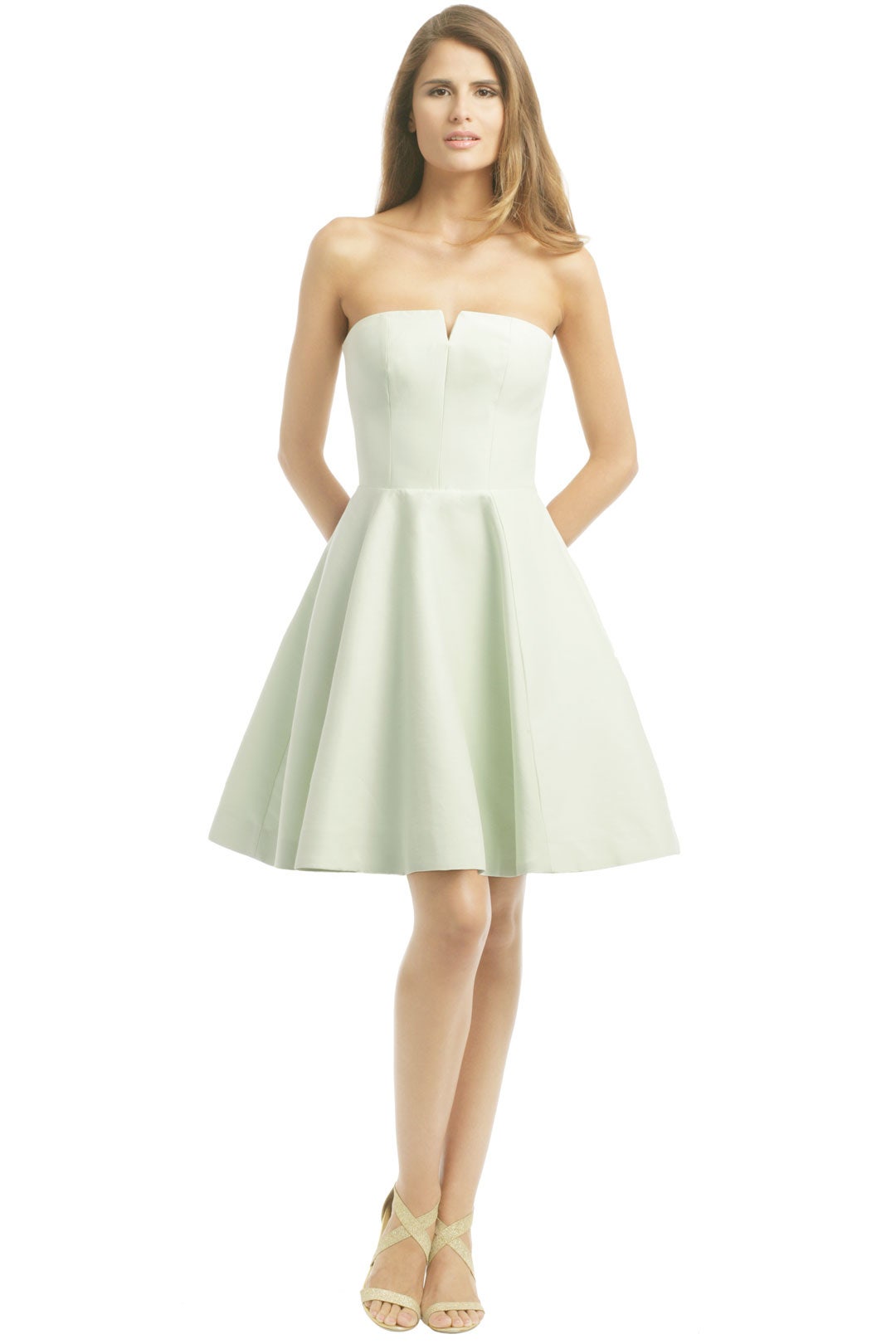 Minty Fresh Dress by HALSTON