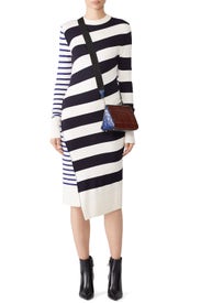 Queen Wool Stripe Dress by Jason Wu