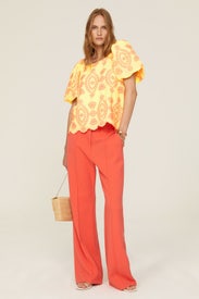 Lettie Eyelet Top by Lilly Pulitzer