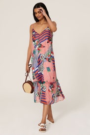 Multi Printed Shift by Lauren Ralph Lauren