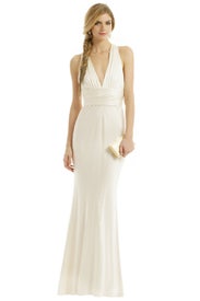 Monroe Twist Gown by Nicole Miller