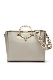 Taupe Ring Satchel by Rebecca Minkoff Accessories