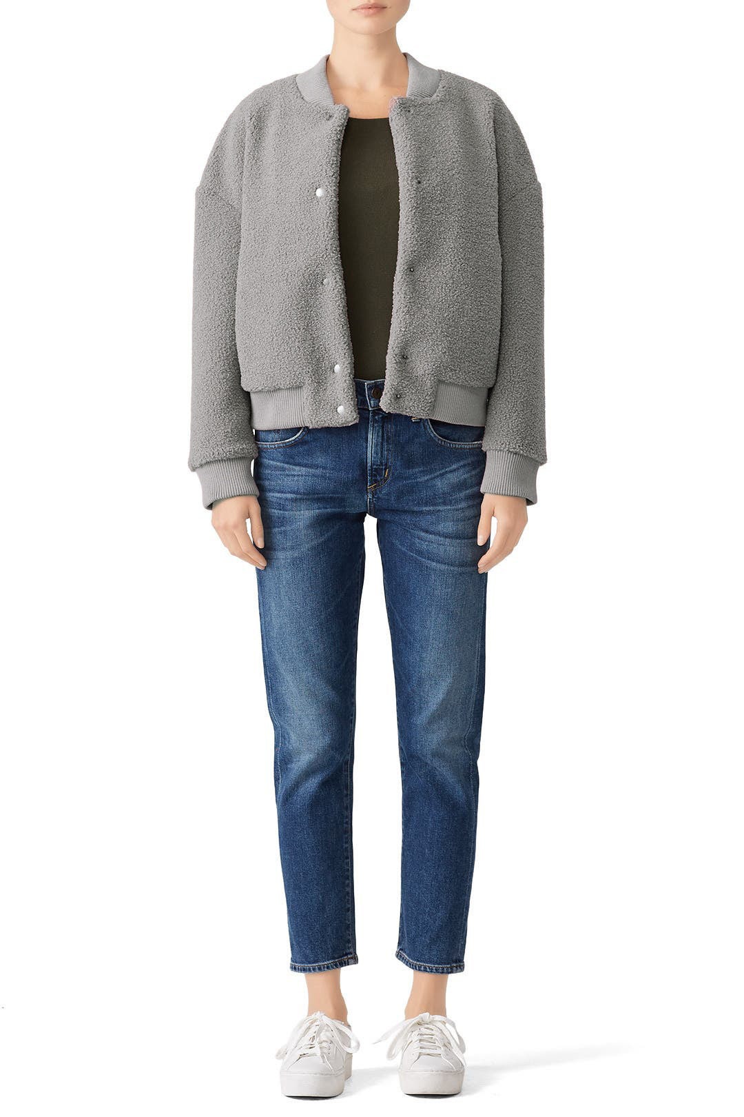 Smith Faux Shearling Jacket by Rebecca Minkoff 0