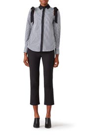 Blue Sebastiano Top by Rebecca Vallance