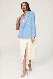 Blue Hugo Blazer by Black Halo