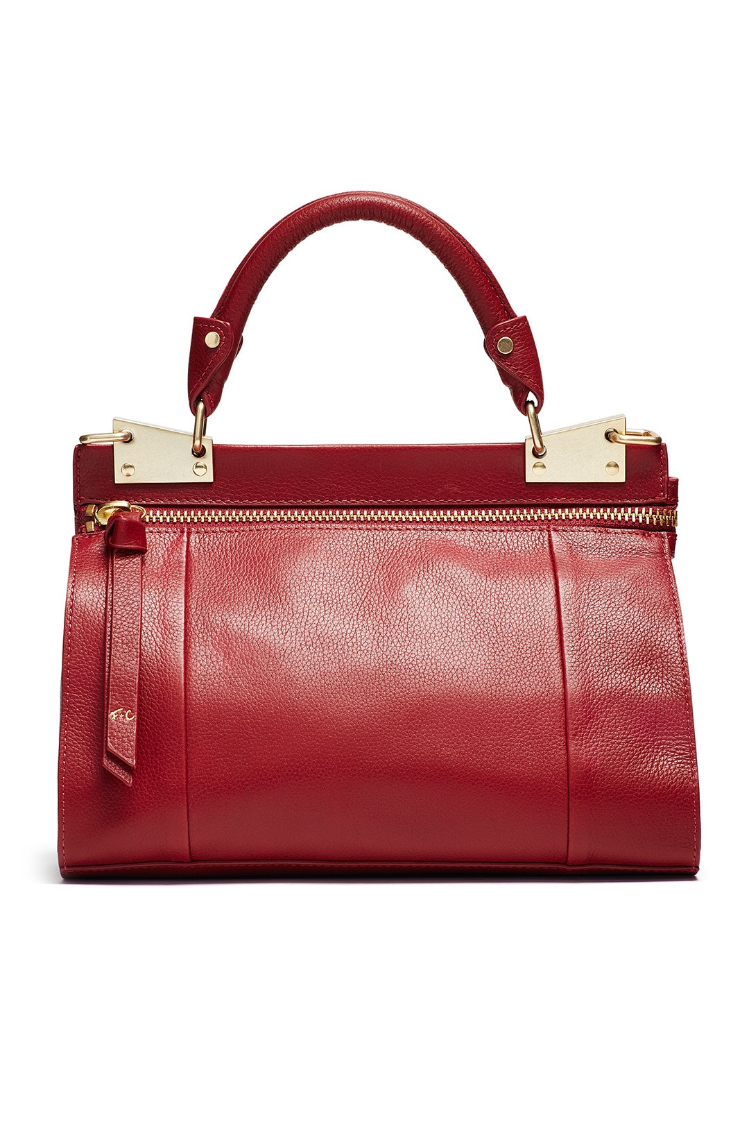 Red Dione Mini Messenger Bag by Foley + Corinna