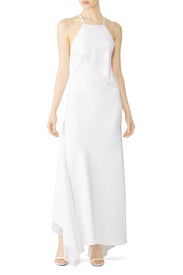 Criss Cross Ruffle Gown by Jason Wu Collection