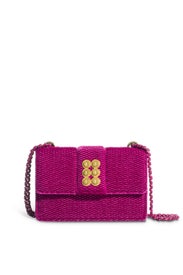Pink Honeycomb Shoulder Bag by Kooreloo