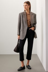 Black 501 Crop Jeans by Levi's