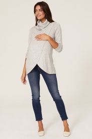 Cowlneck Maternity Knit by ripe
