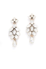Crystal Teardrop Statement Earrings by Slate & Willow Accessories