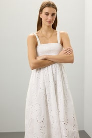 Smocked Eyelet Dress by Thakoon x RTR
