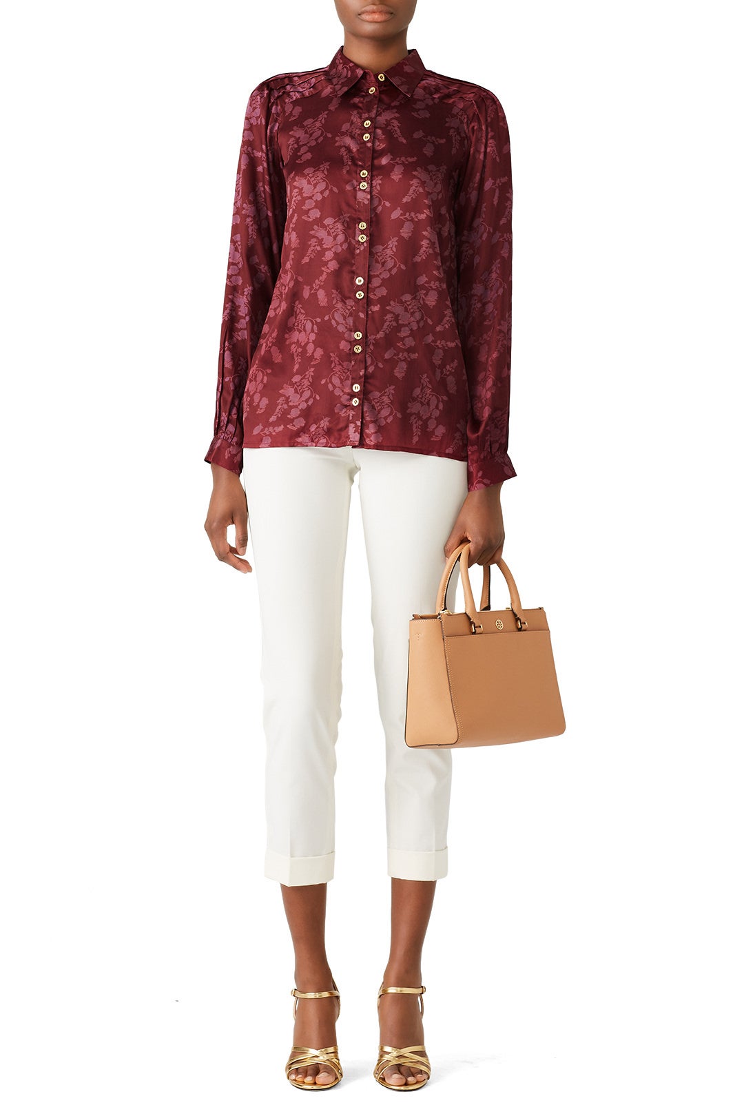 Burgundy Classic Shirt by byTiMo 0