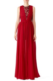Red Eve Gown  by Christian Pellizzari