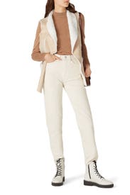 Chrissie Faux Fur Vest by cupcakes and cashmere